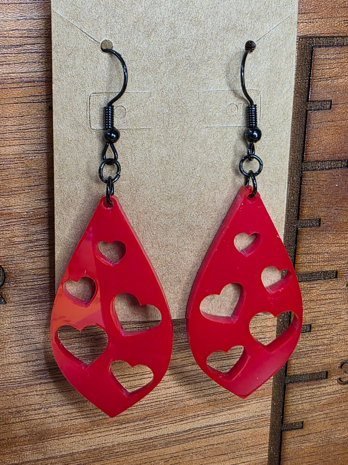 cut out hearts-red
