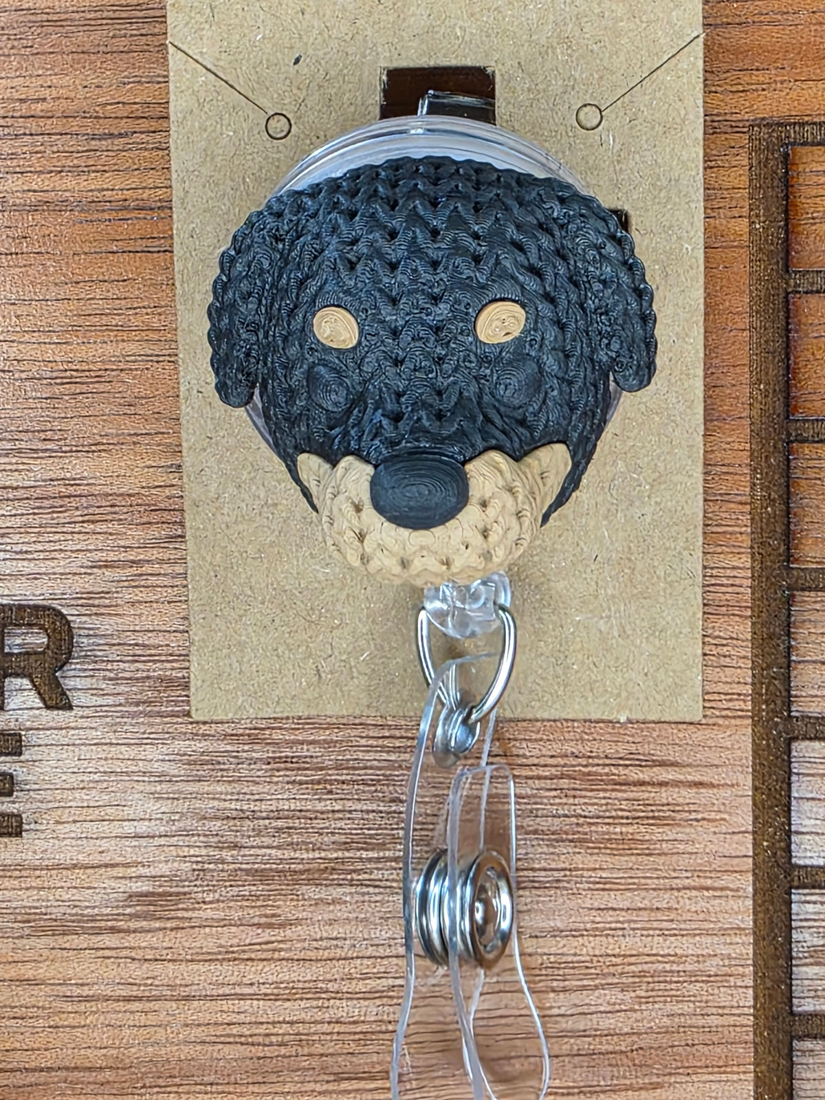 Rottweiler badge reel