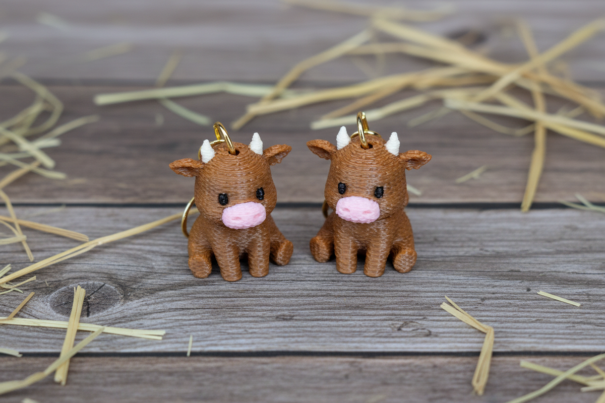 Knitted cows