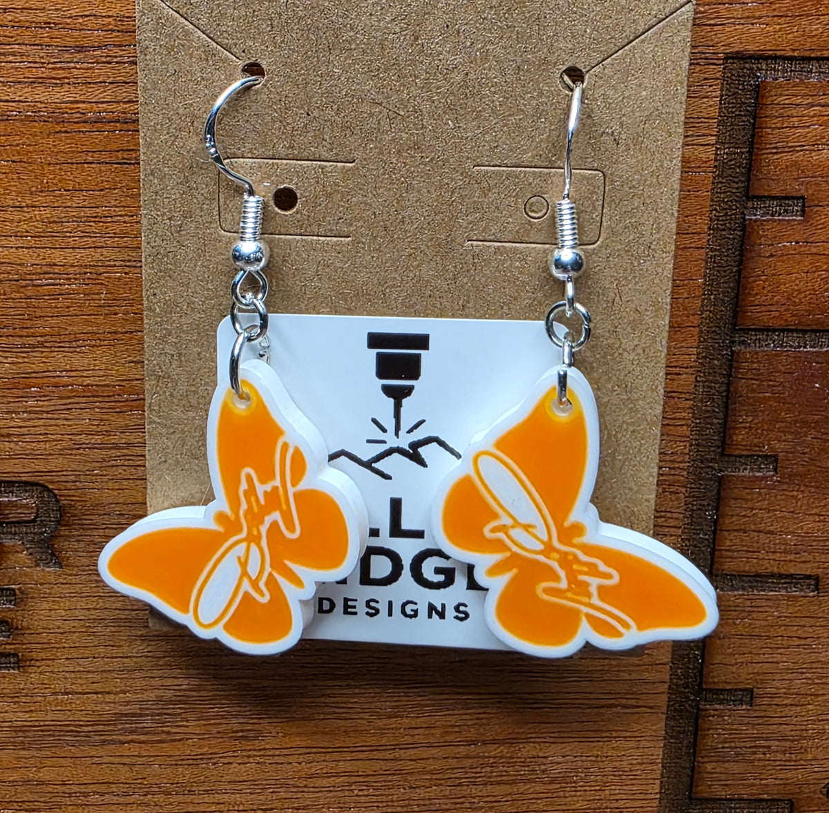 Orange Dolly butterflies