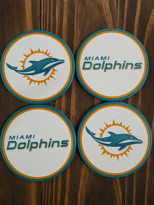 Miami Dolphins Coasters