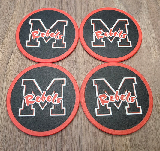 Maryville Rebels coasters