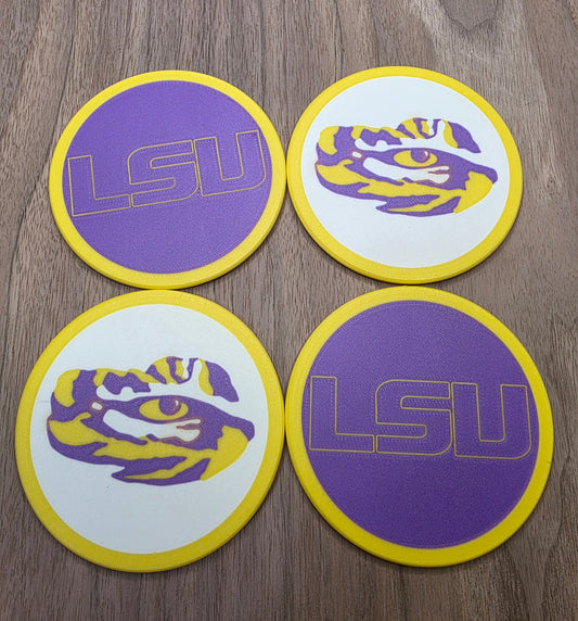 LSU coasters