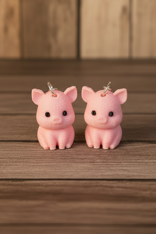 Knitted piggy