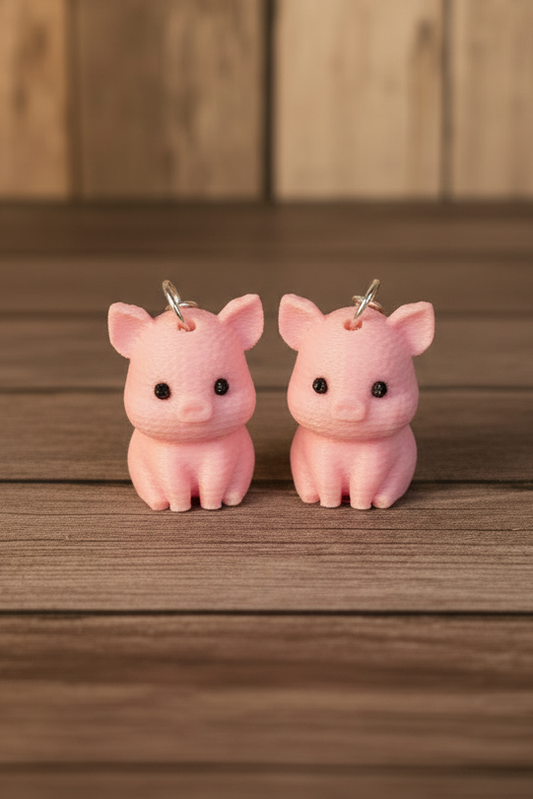 Knitted piggy