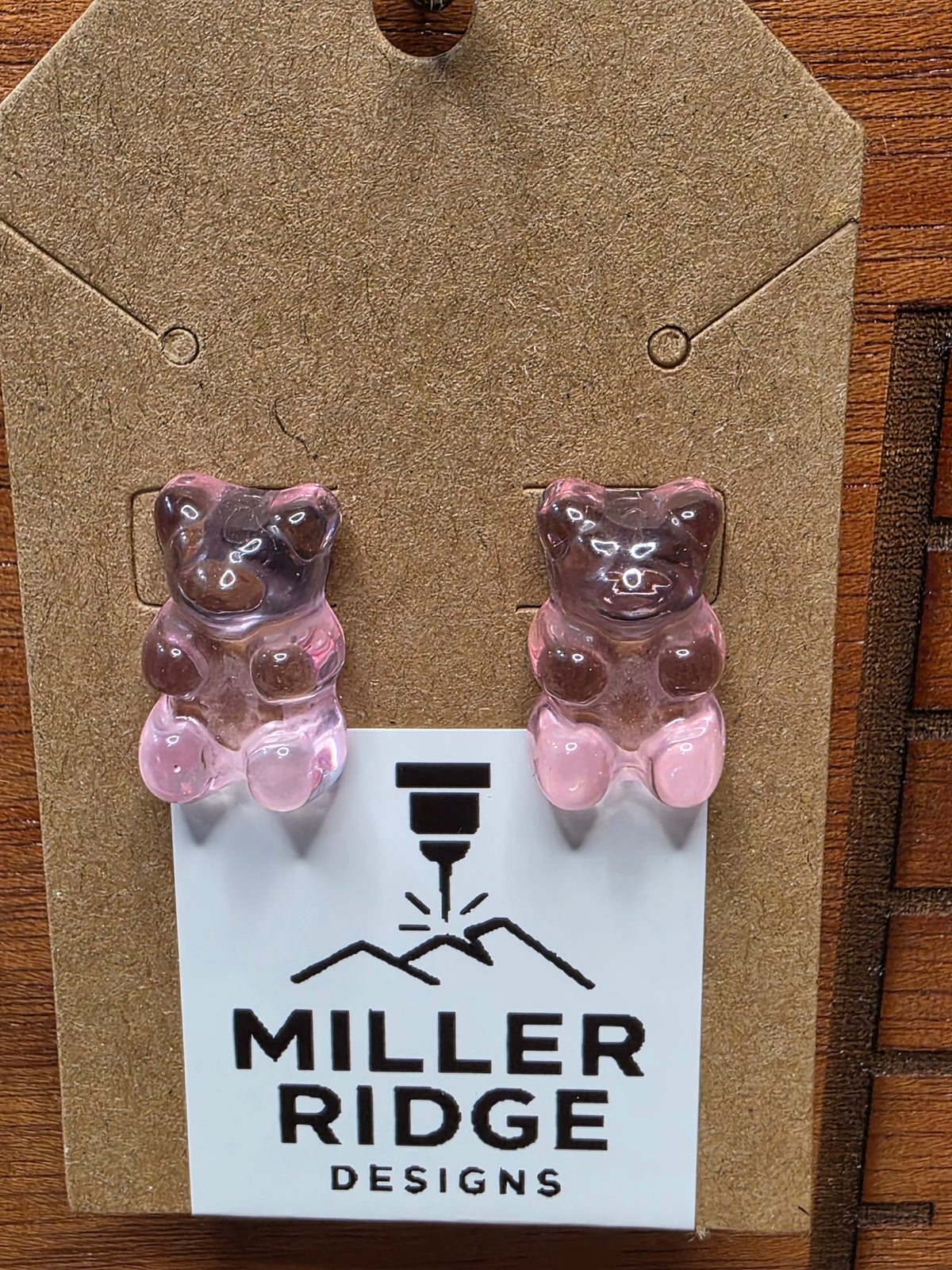 Gummy bear studs (8 color options)