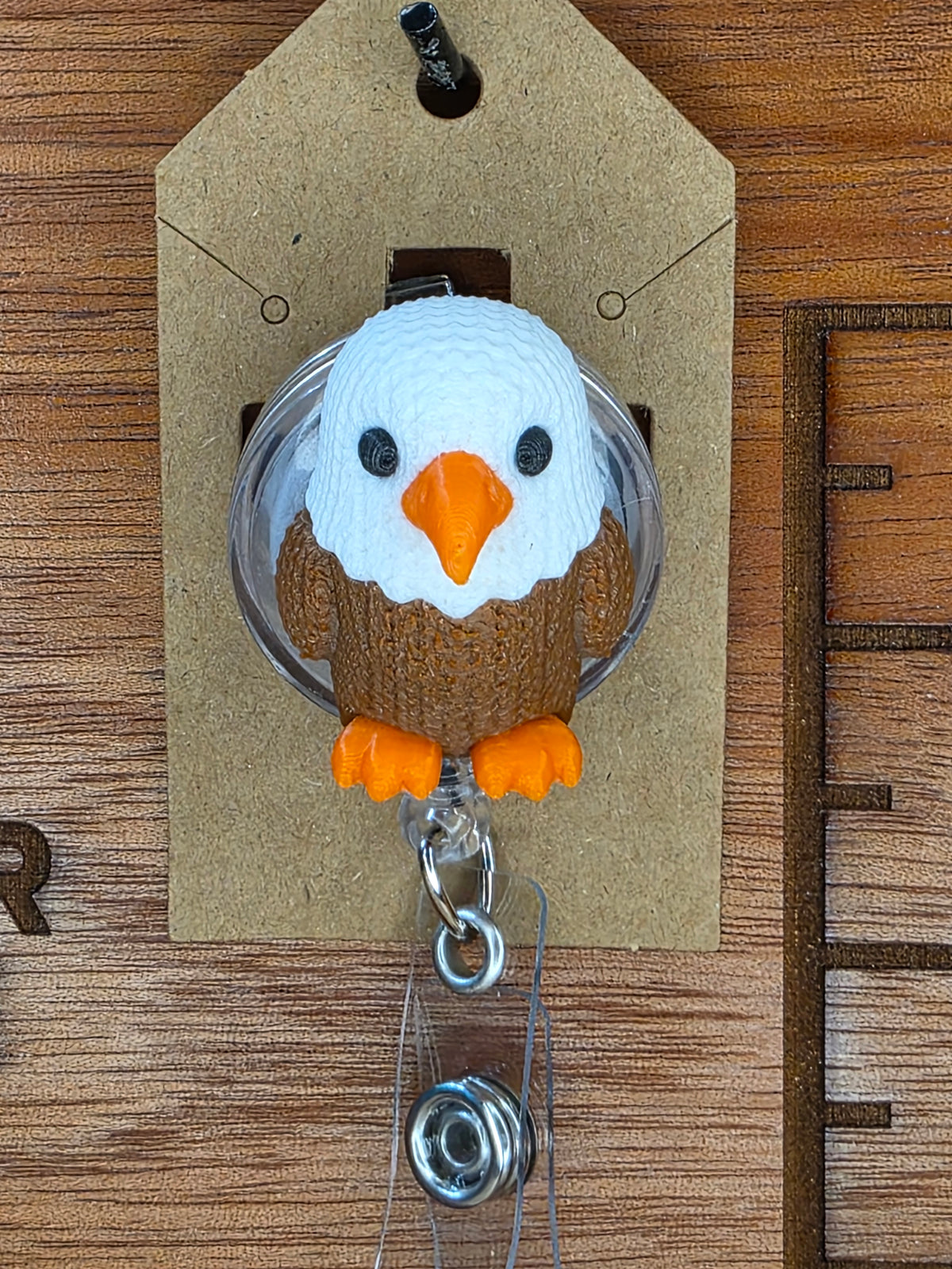 Eagle badge reel