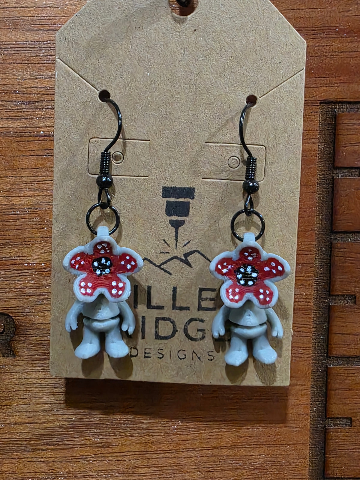 Demogorgon earrings
