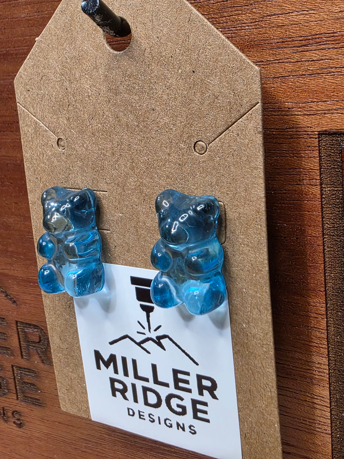 Gummy bear studs (8 color options)