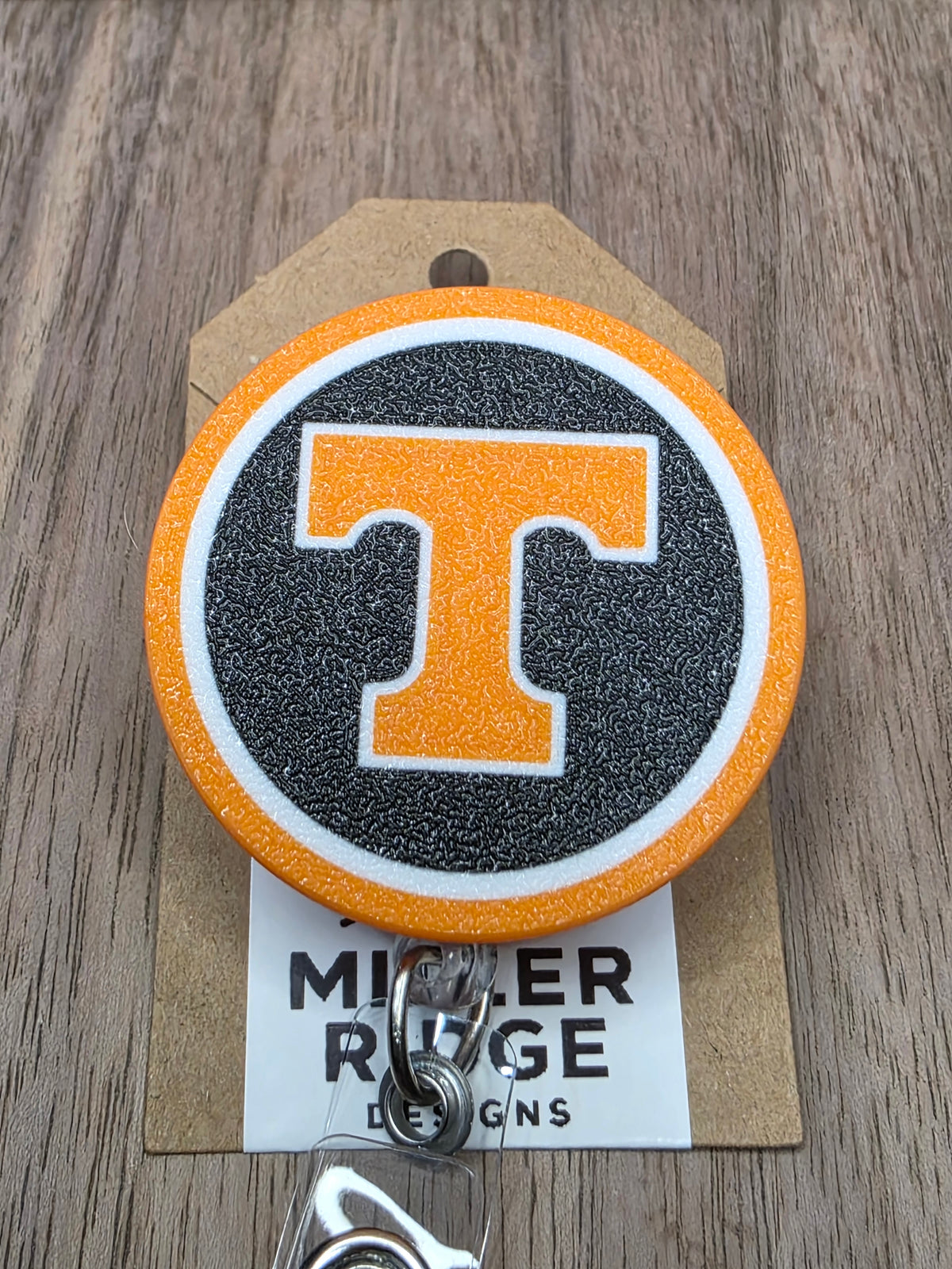 Dark more Power T badge reel