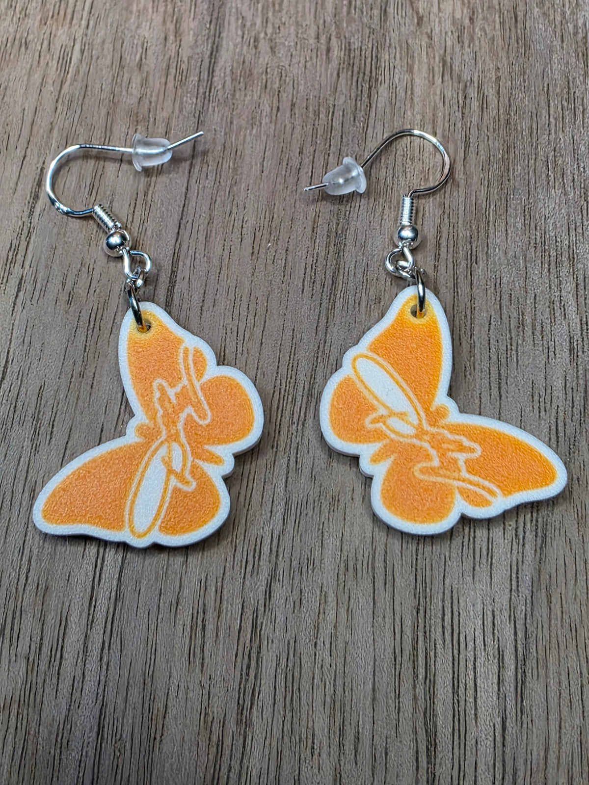 Orange Dolly butterflies
