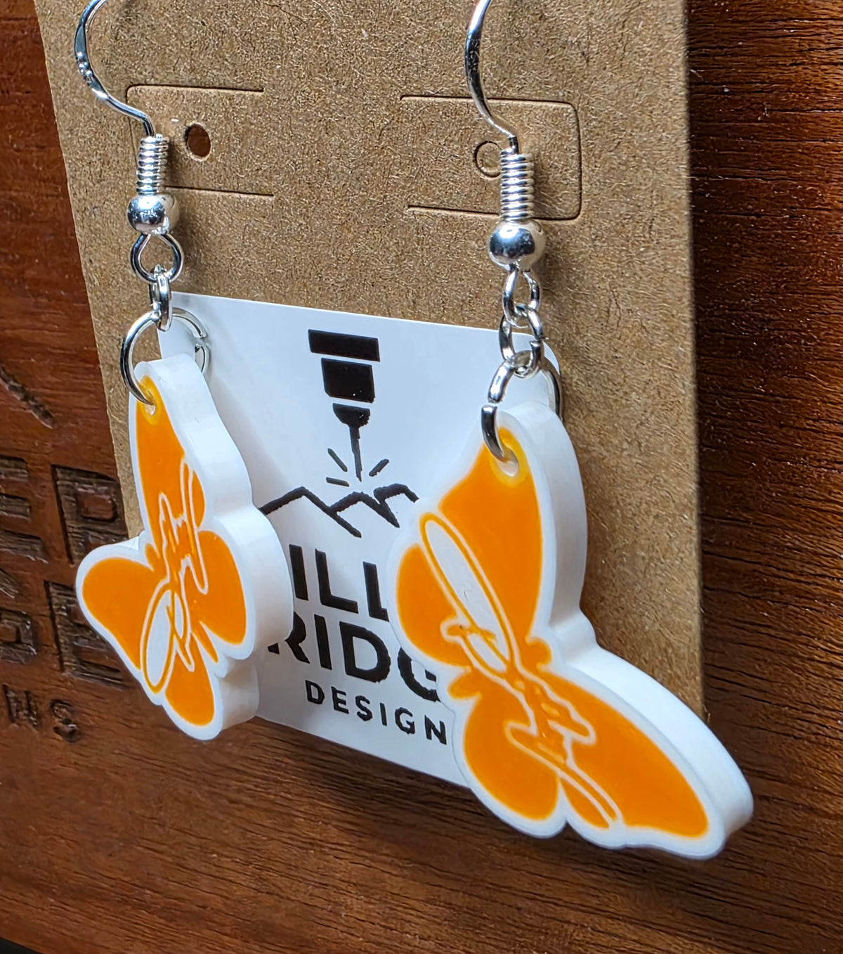Orange Dolly butterflies