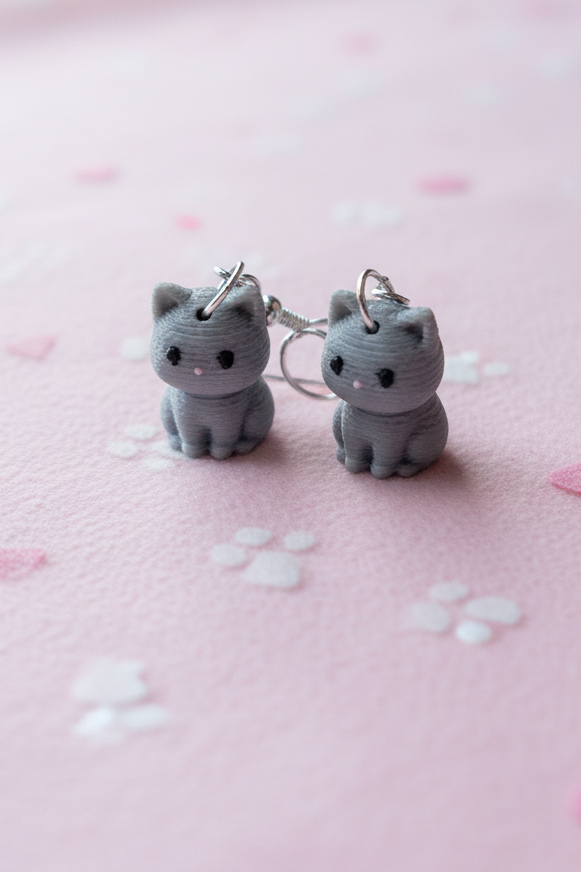 Knitted cats