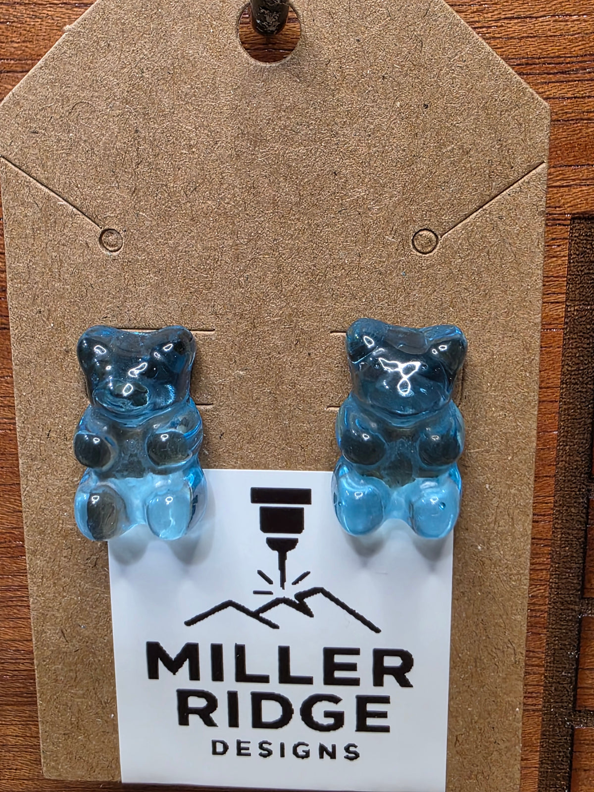 Gummy bear studs (8 color options)