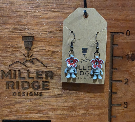 Demogorgon earrings