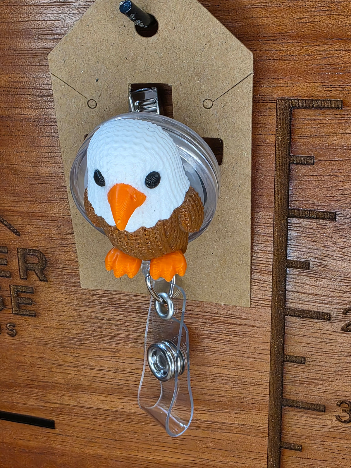 Eagle badge reel