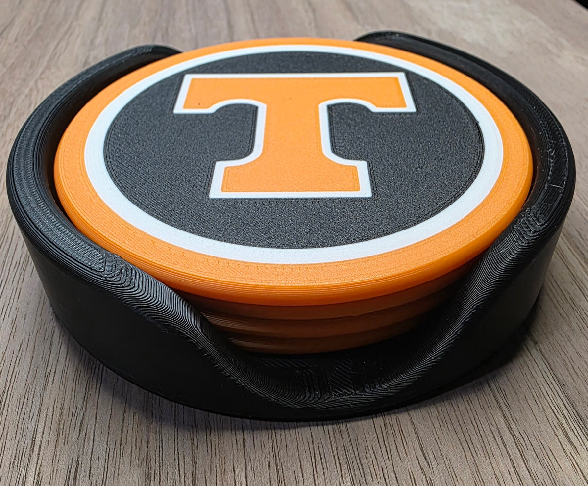 Power T and Tristar coasters (dark mode)