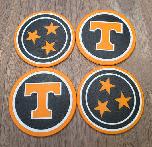 Power T and Tristar coasters (dark mode)