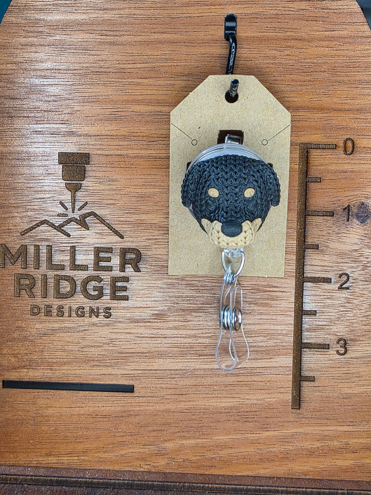Rottweiler badge reel